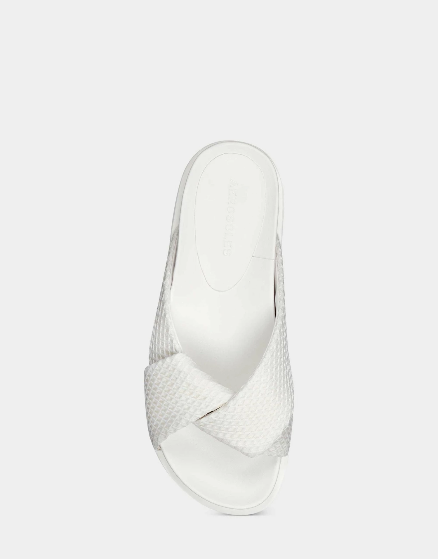 Aerosoles Women's Sandal In White - Image 3
