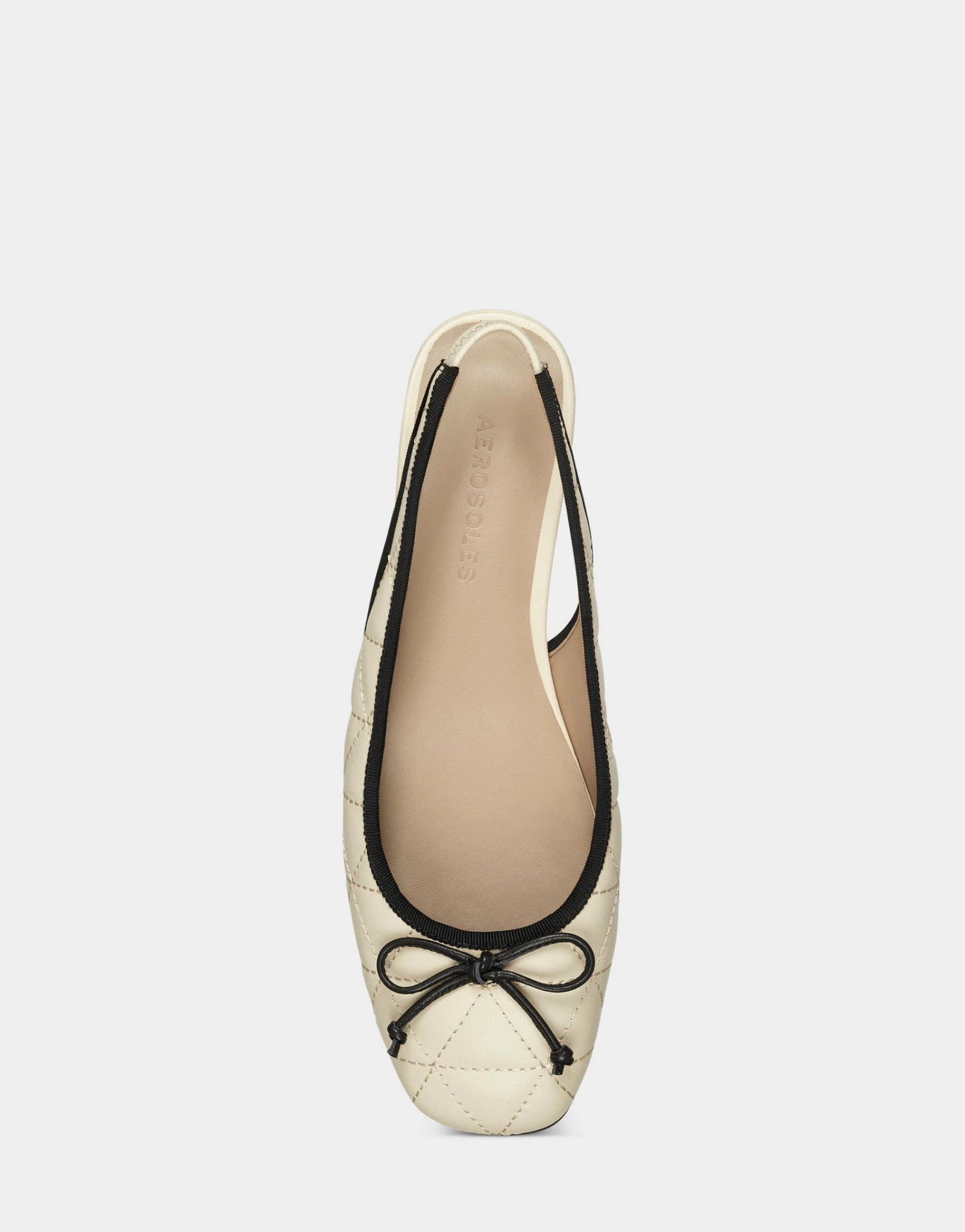 Aerosoles Women's Ballet In Off White - Image 3