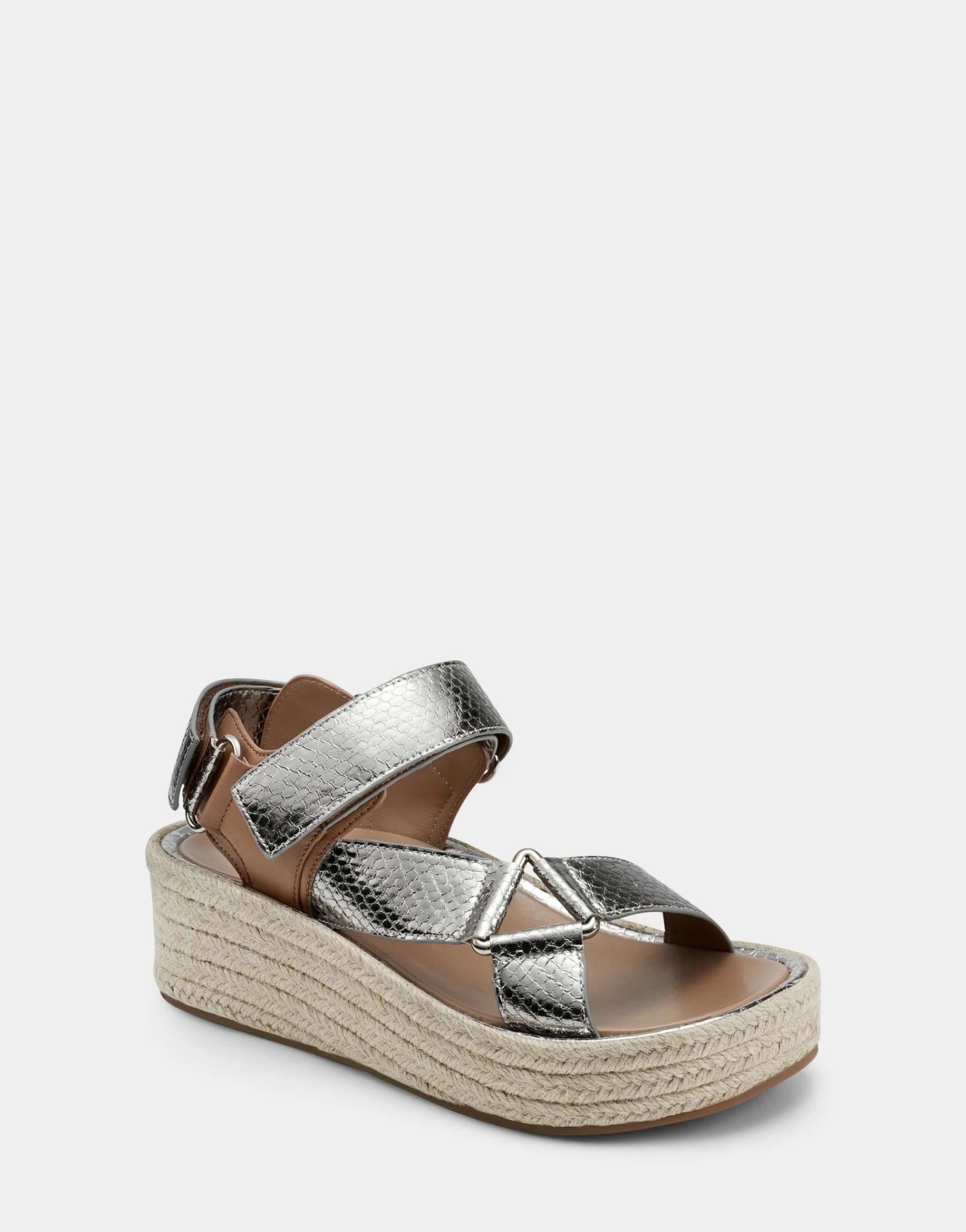 Aerosoles Aware Women's Sandal In Silver - Image 2