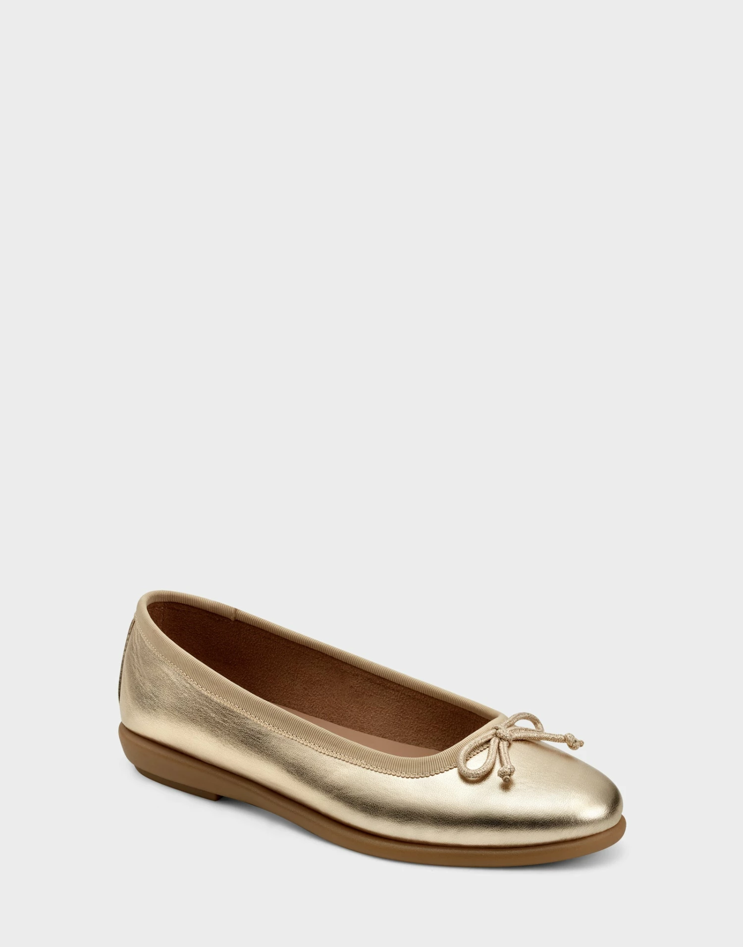Aerosoles Women's Ballet In Gold - Image 2