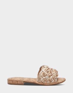 Aerosoles Aware Women's Sandal In Gold