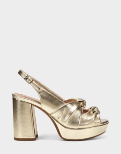 Aerosoles Aware Women's Sandal In Gold