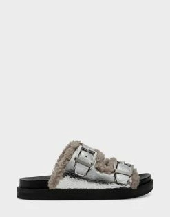 Aerosoles Women's Sandal In Silver