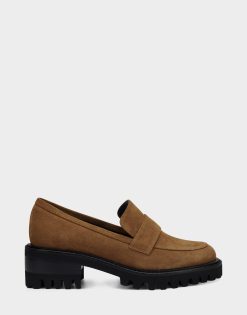 Aerosoles Women's Loafer In Dark Tan