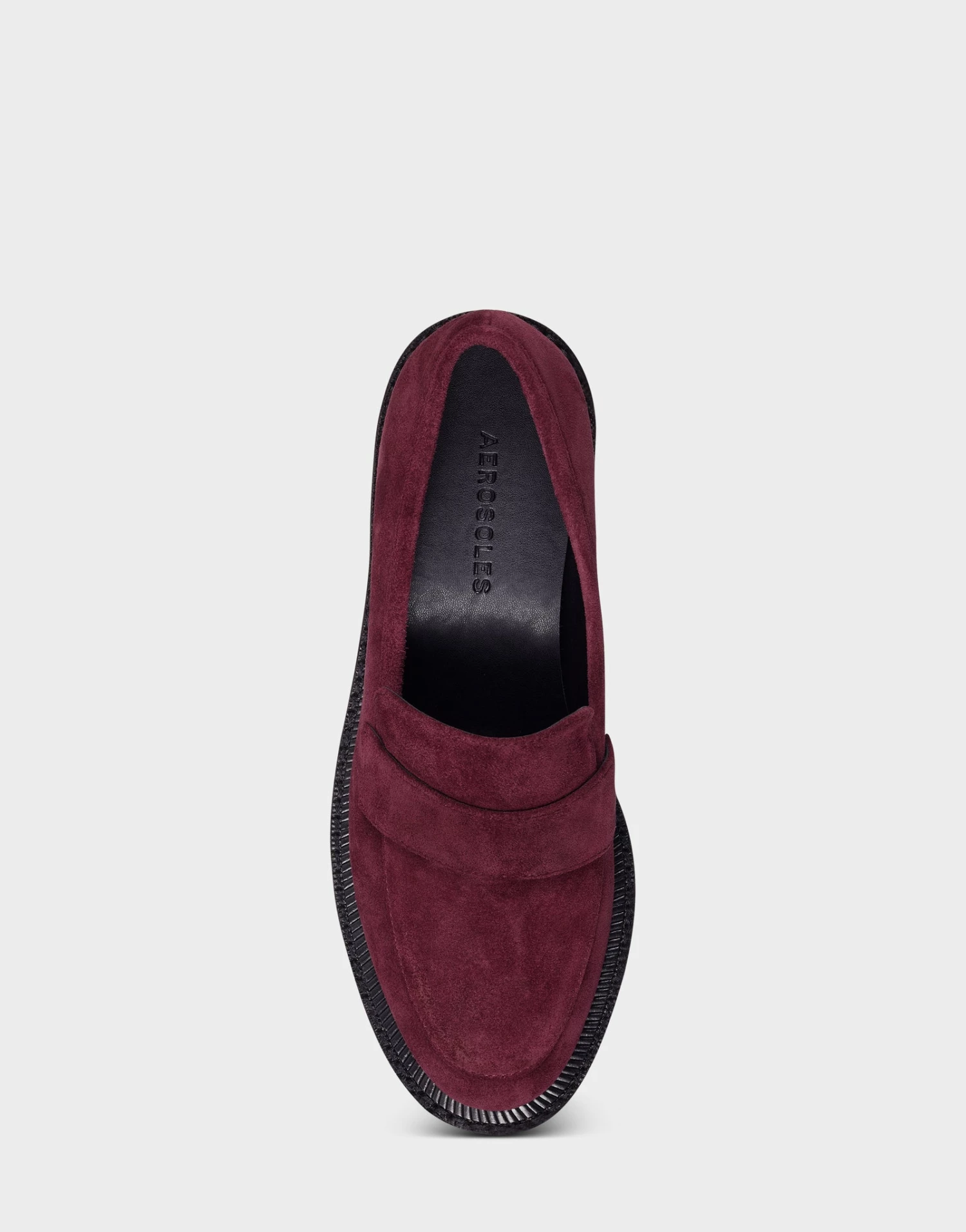 Aerosoles Women's Loafer In Burgundy - Image 3